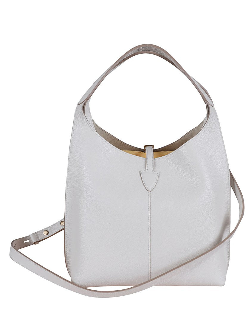 Tod's Small Handbag With Metallic Clasp And Adjustable Strap