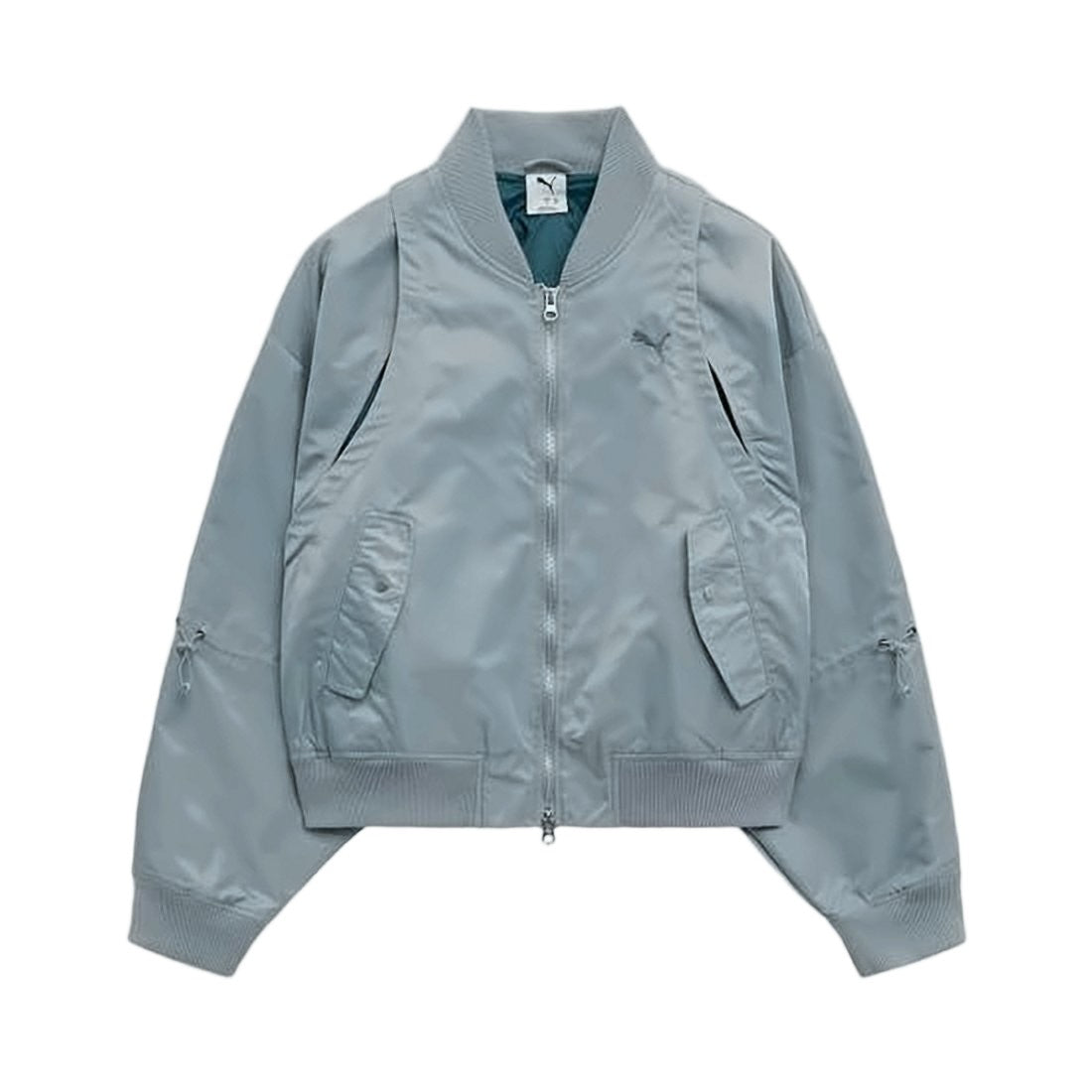 Puma Lightweight Grey Bomber Jacket