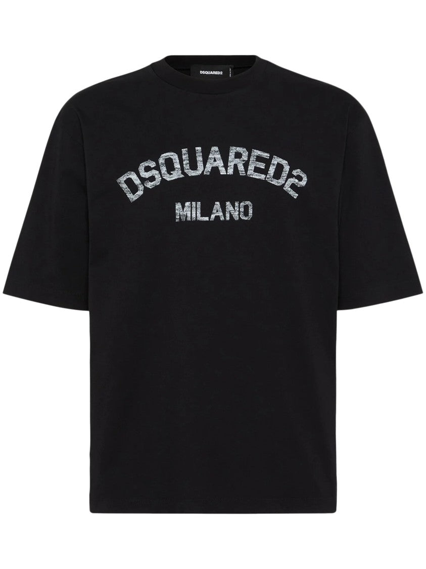 Dsquared2 Relaxed Fit Graphic Print Tee