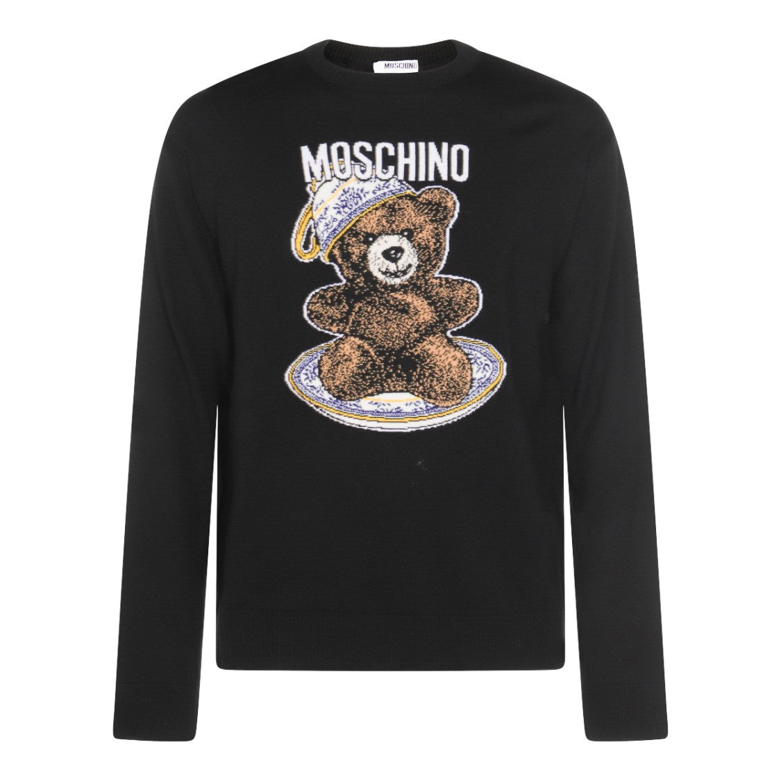 Moschino Black Wool Knitwear