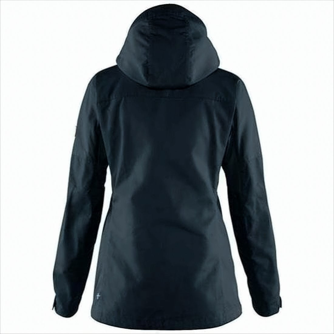 Fjallraven Kanken Fitted High Collar Outdoor Jacket With Adjustable Hood