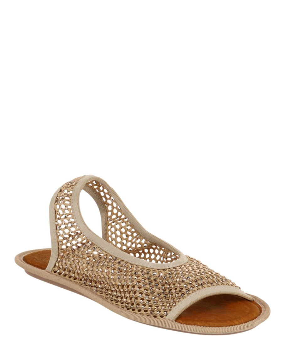 Ferragamo Anio Crystal Embellished Slingback Sandals