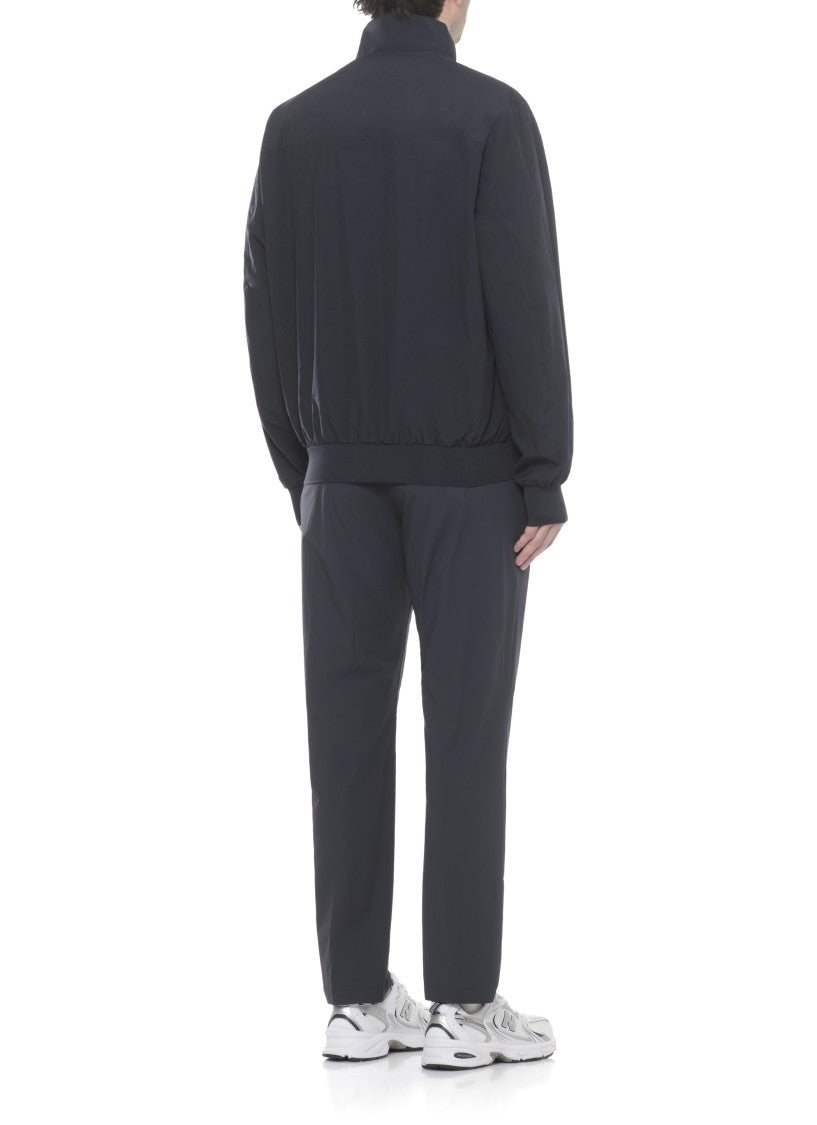 Save The Duck Blue Finlay Jacket Tech Fabric Jacket
