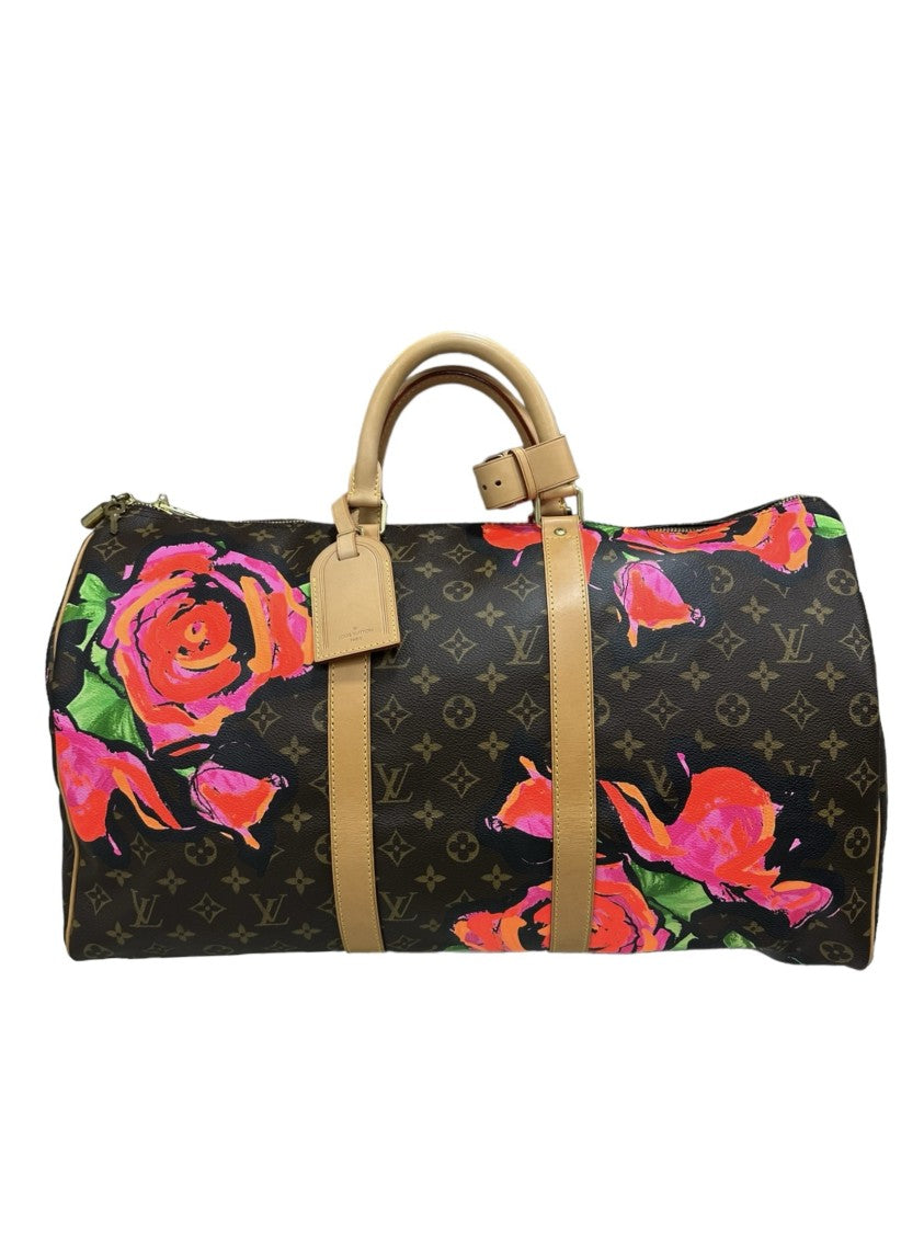 Louis Vuitton Keepall 50 Stephen Sprouse Roses L.E.