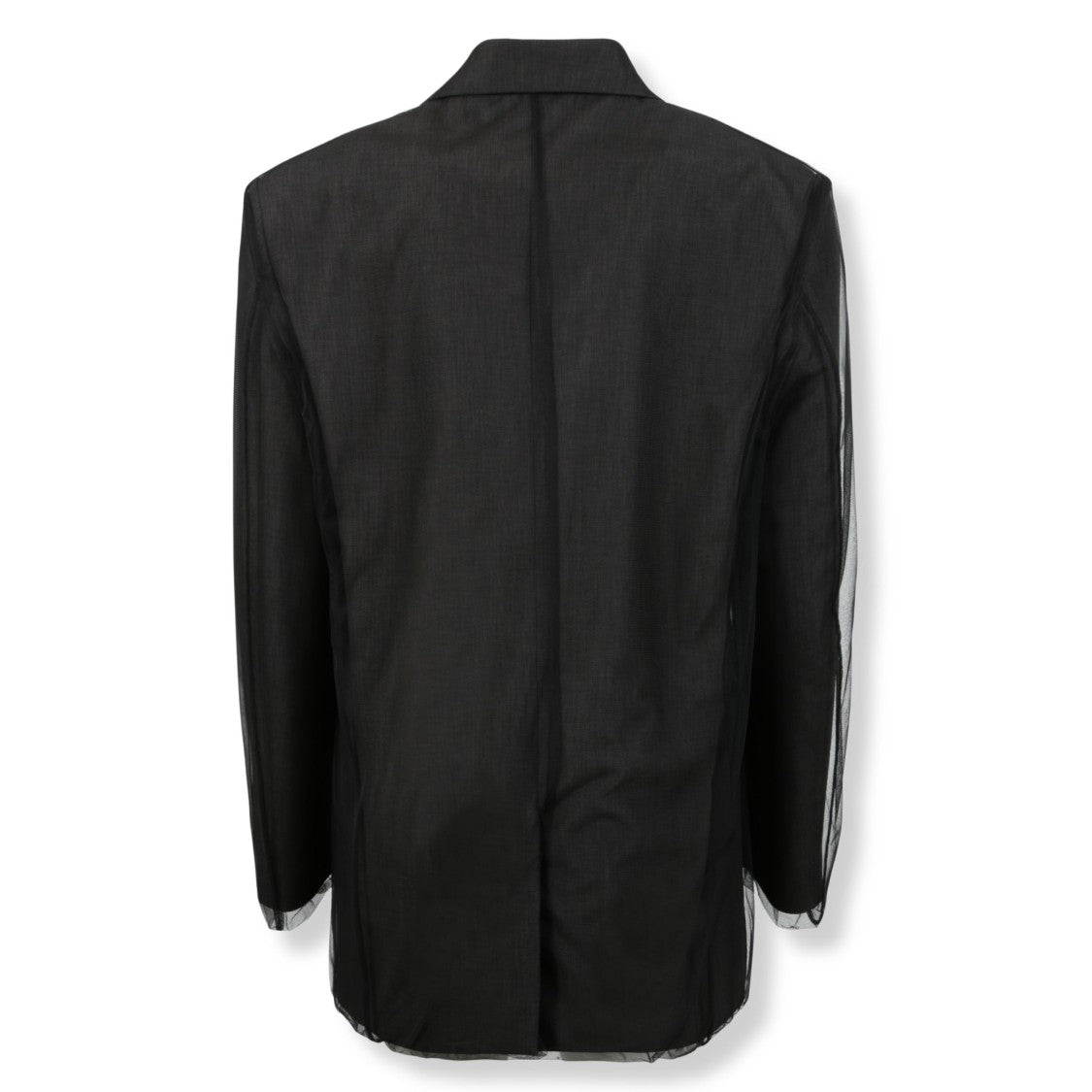 Msgm Contemporary Women's Jacket With Structured Silhouette And Minimalist Detailing