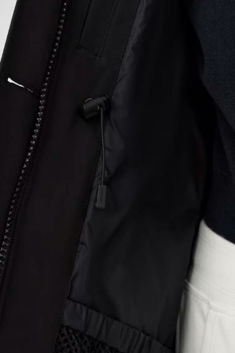 Canada Goose Black Rossclair Nylon Hooded Parka