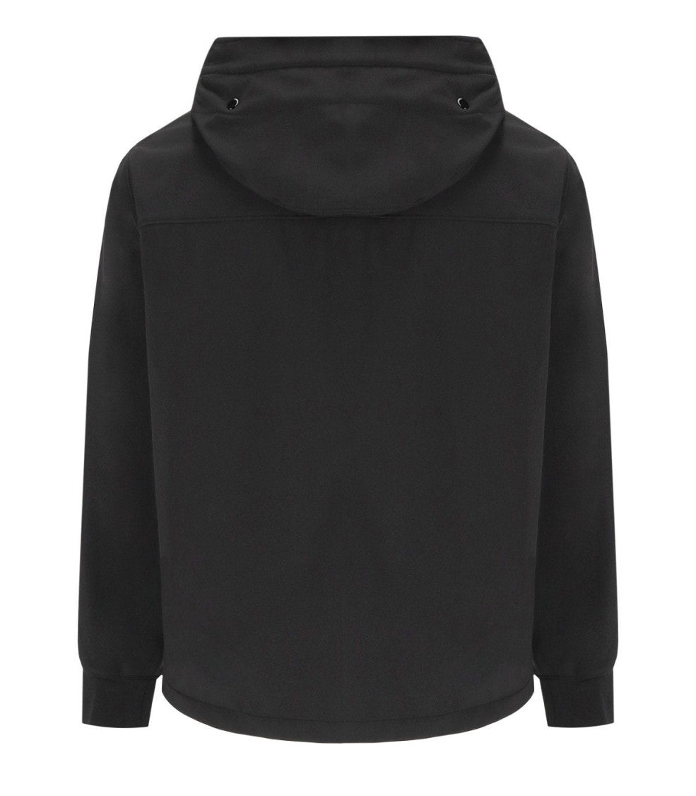 C.P. Company C.P. Shell-R Goggle Black Hooded Jacket