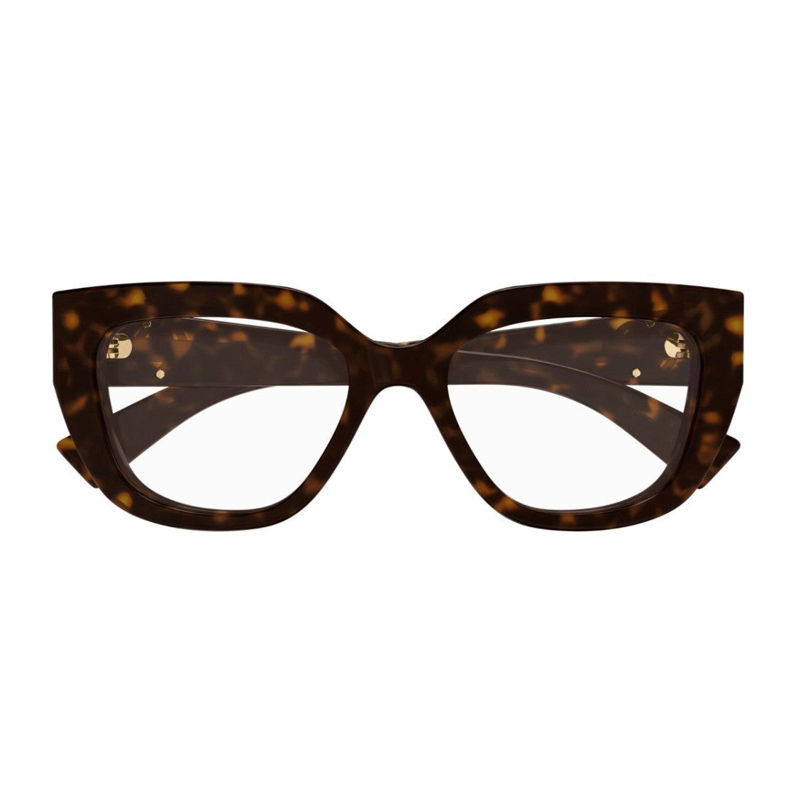 Gucci Cat-Eye Sunglasses With Geometric Profile And Metal Emblem