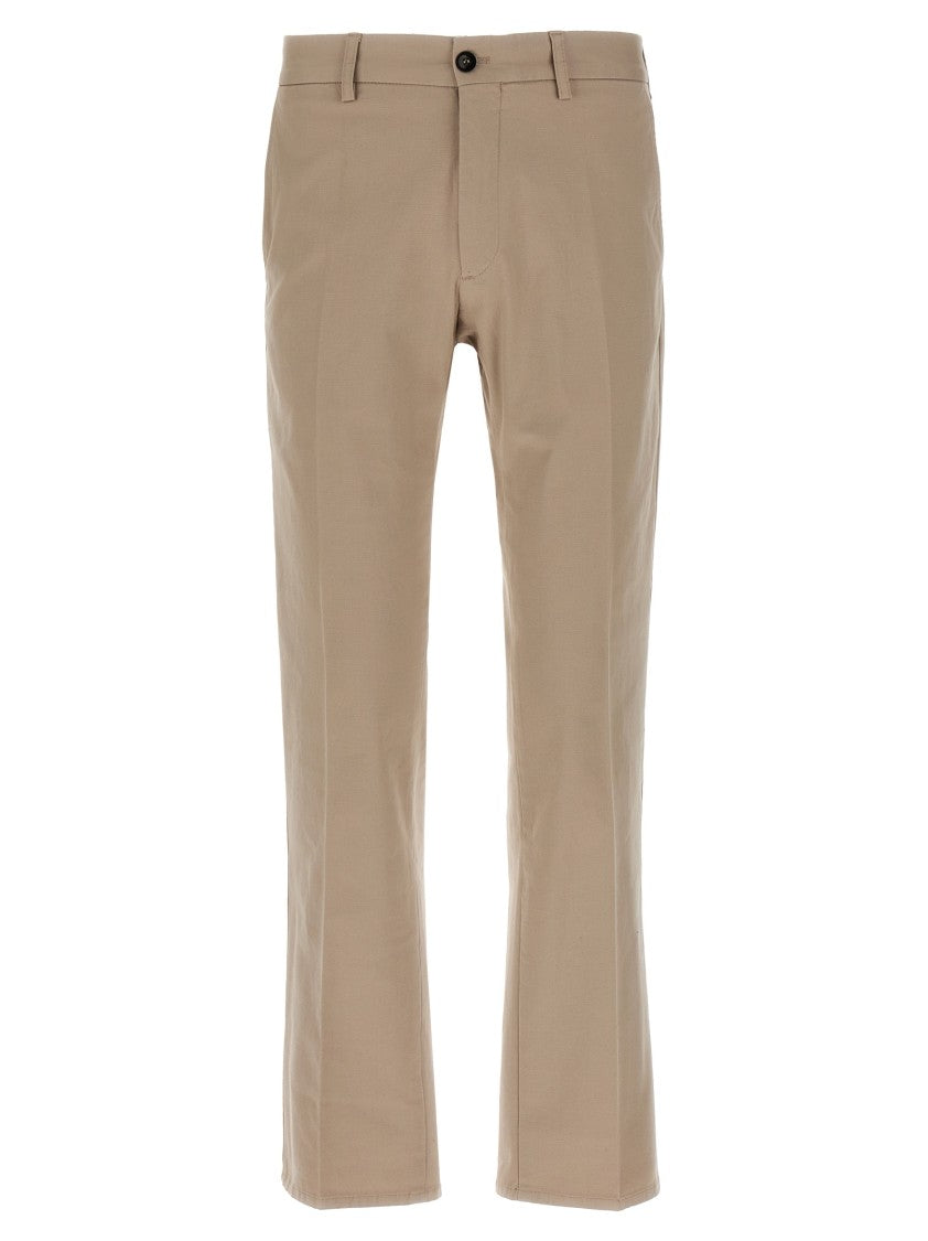 Incotex Slim Fit Cotton Twill Trousers
