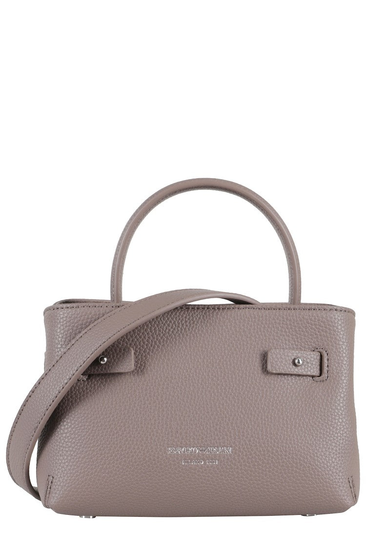 Emporio Armani Textured Leather Mini Shoulder Bag