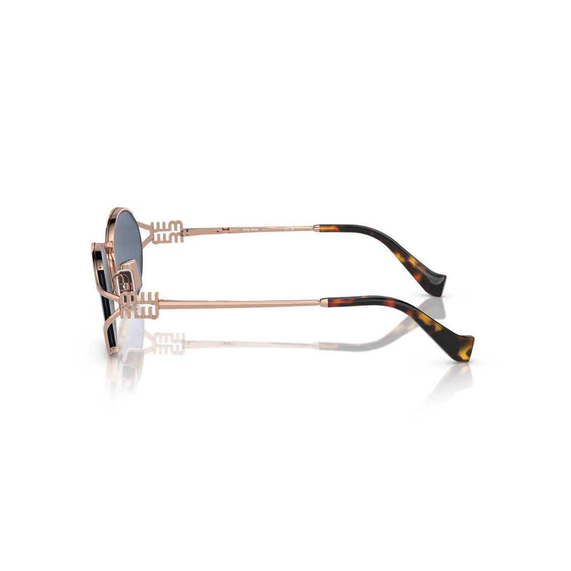 Miu Miu 0Mu 52Ys Oval Sunglasses