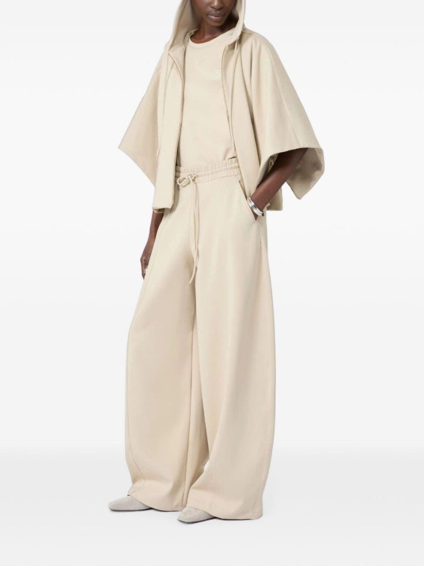 Max Mara High-Waisted Drawstring Denim Wide-Leg Jeans