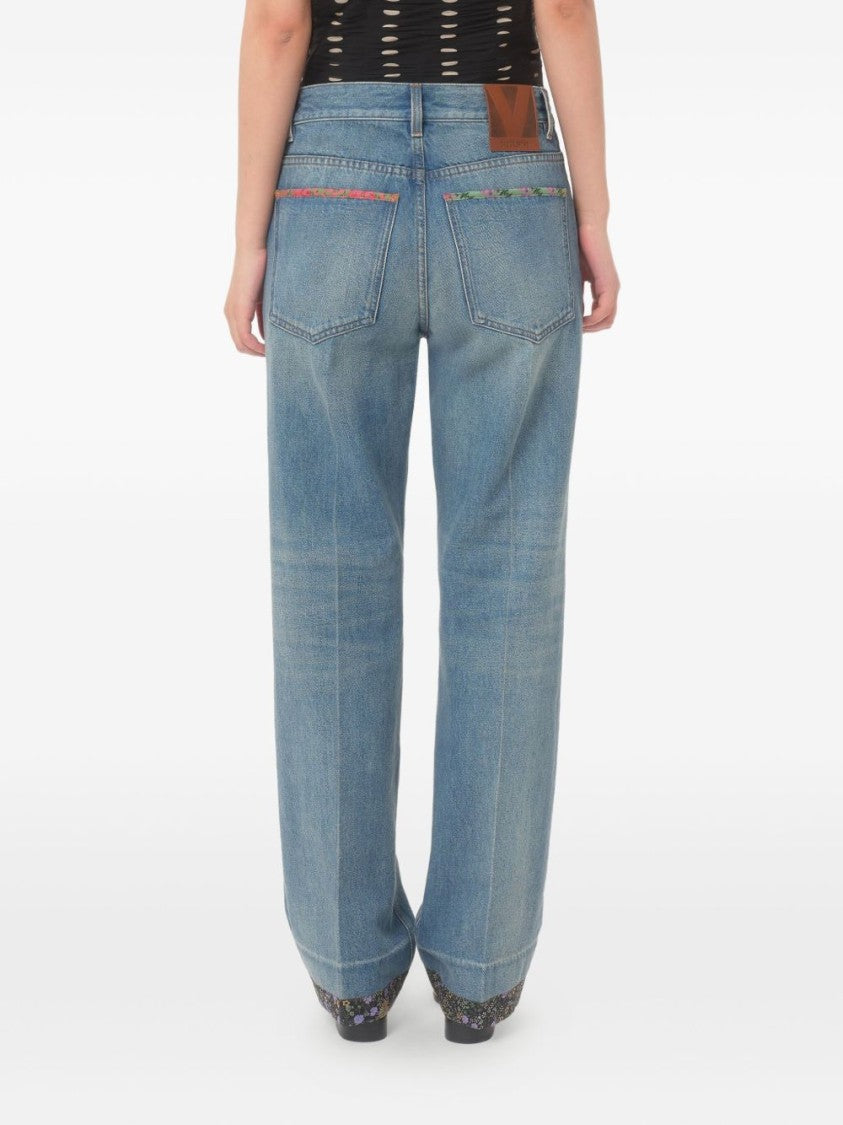 Valentino Light Blue Denim Jeans
