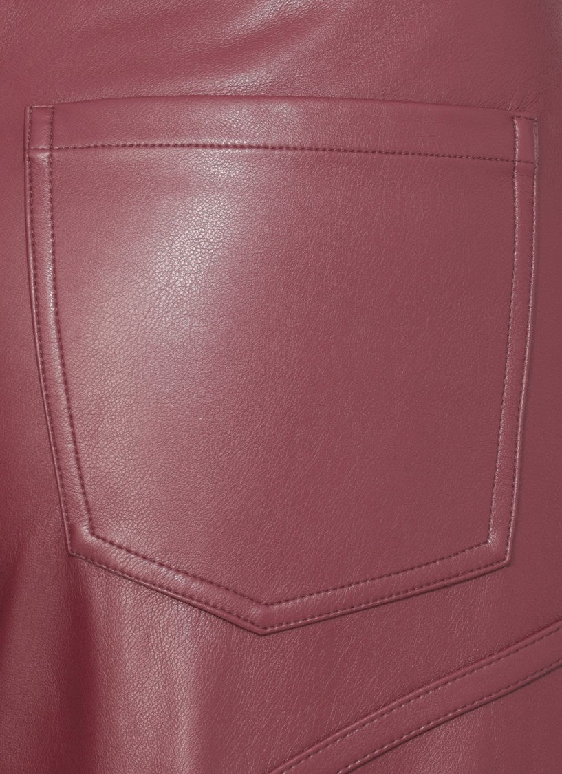 Rotate Synthetic Leather Pants