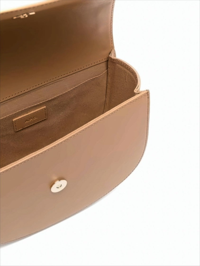 A.P.C. Smooth Leather Shoulder Bag