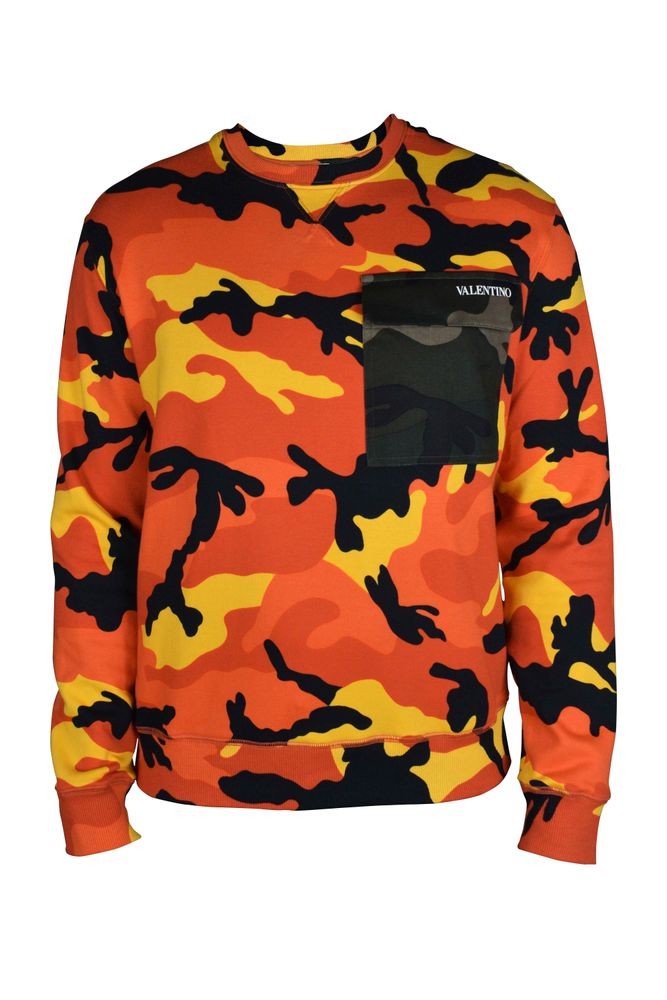Valentino Garavani Patterned Long Sleeve Sweater