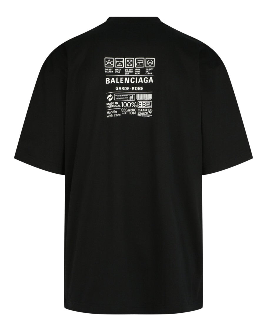 Balenciaga Care Label Medium Fit T-Shirt