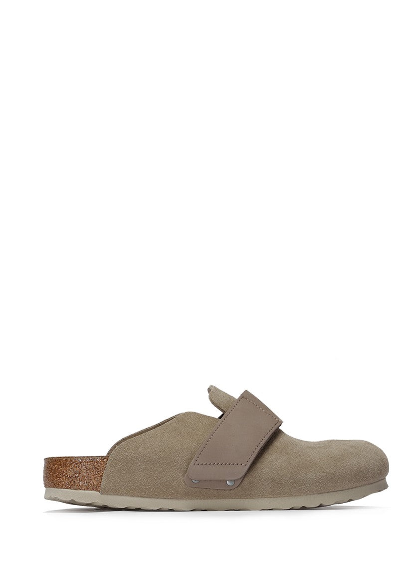 Birkenstock Loma Contoured Brown Footbed Mules