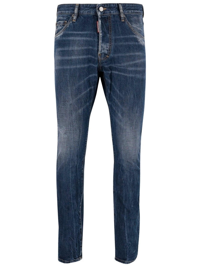 Dsquared2 Cotton Denim Jeans