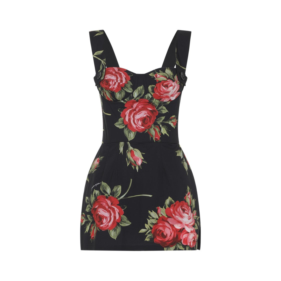Dolce & Gabbana Black Cotton Top