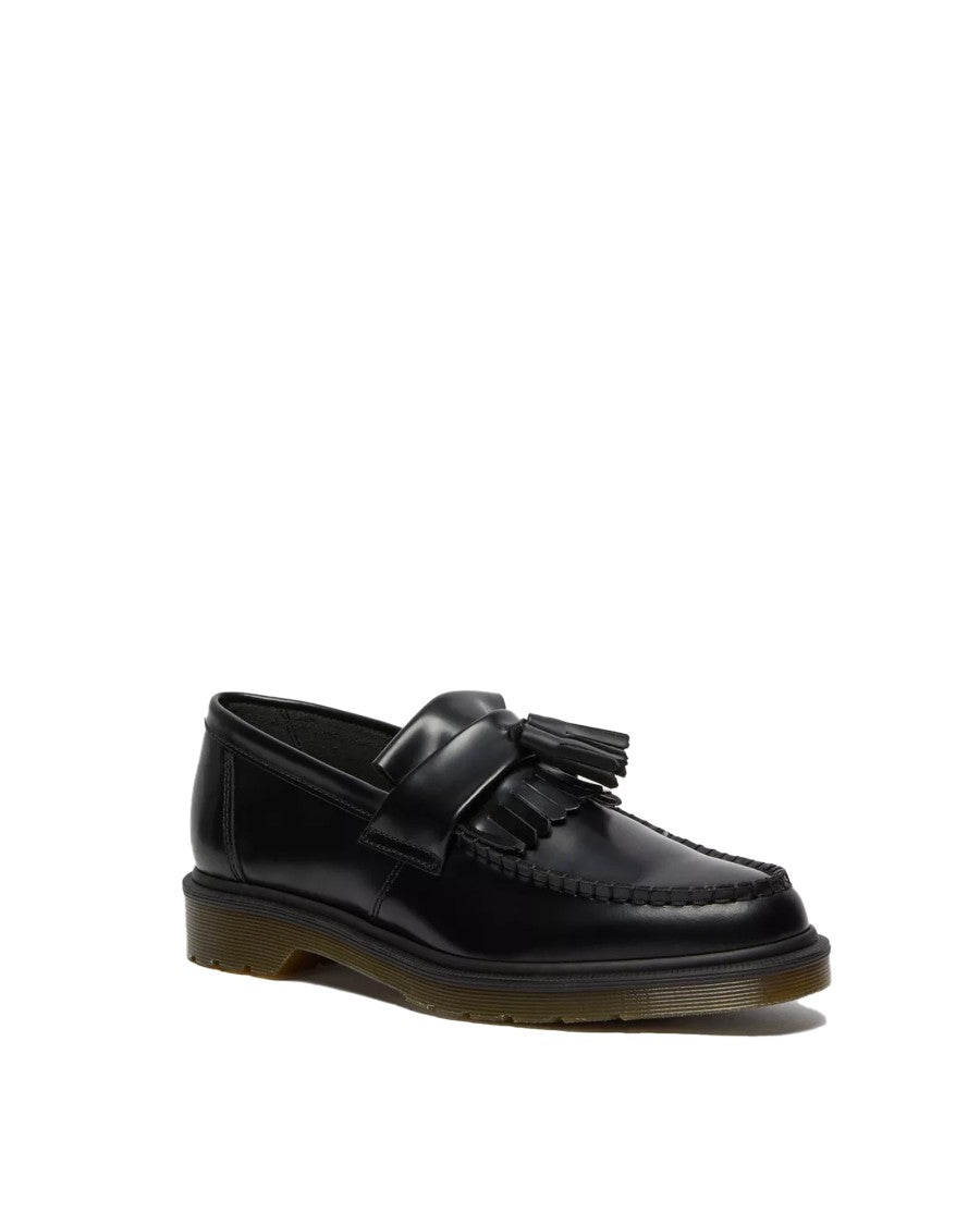 Dr. Martens Adrian Black Polished Smooth Moccasin