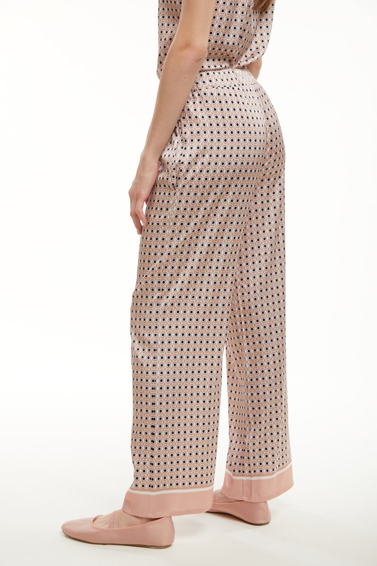 Kangra Wide-Leg Pants With Elastic Waistband