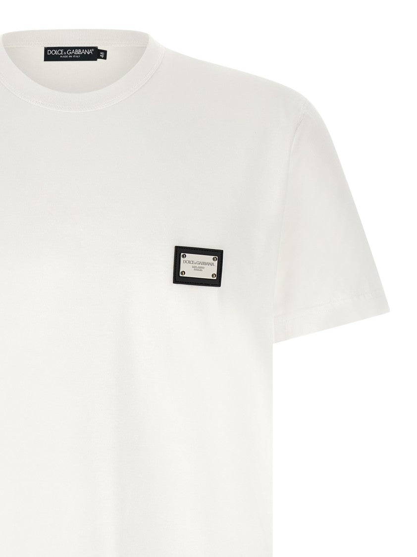 Dolce & Gabbana Logo Plate T-Shirt