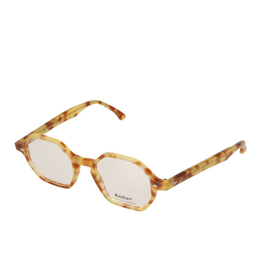 Kador Octagon Tortoiseshell Octagonal Eyeglasses