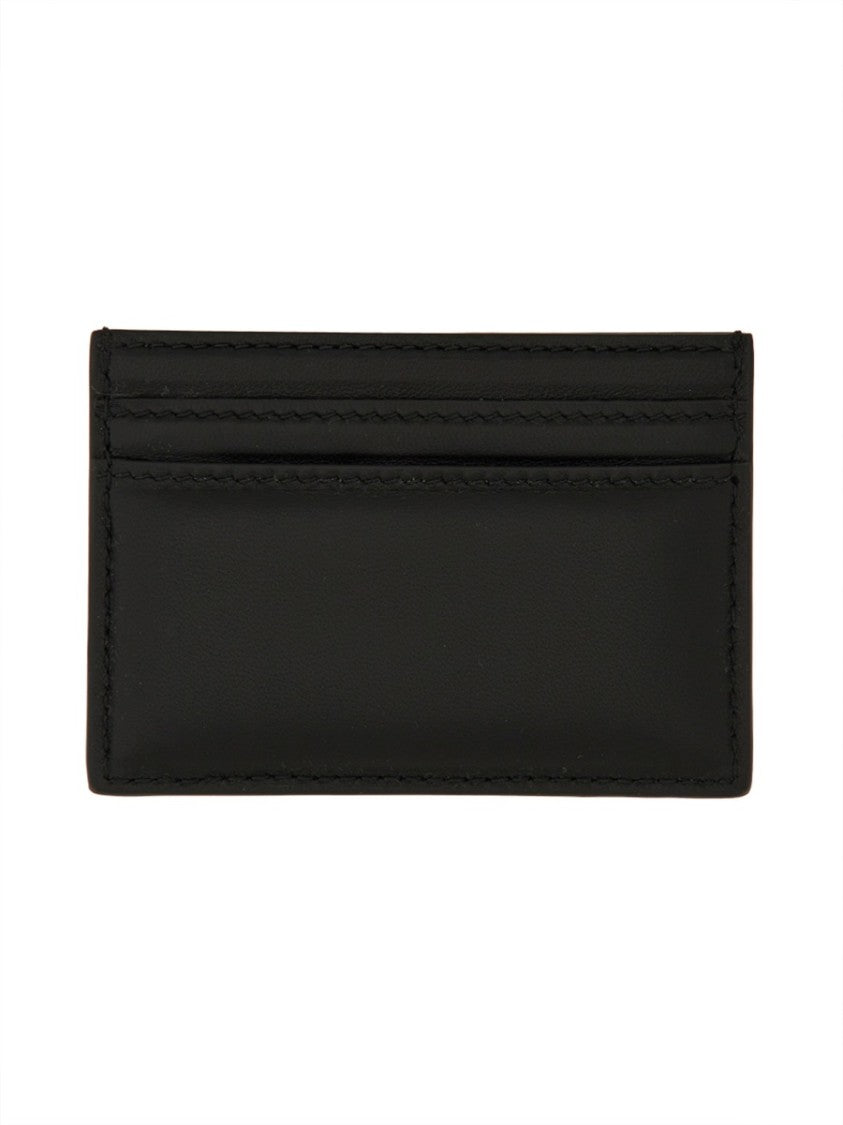 Alexander Mcqueen Leather Card Holder