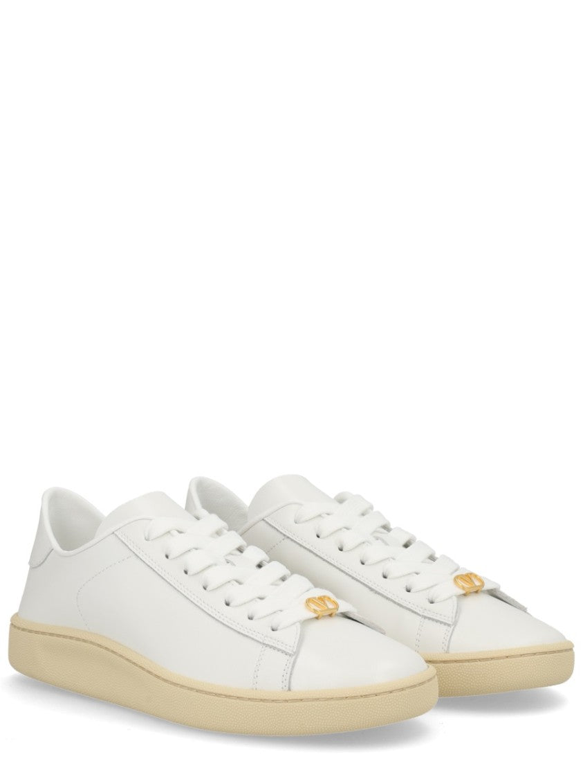Valentino Garavani Royco Minimalist Low-Top Wool Sneakers