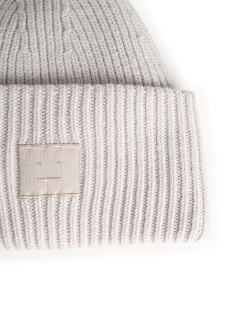 Acne Studios Light Grey Wool Blend Beanie