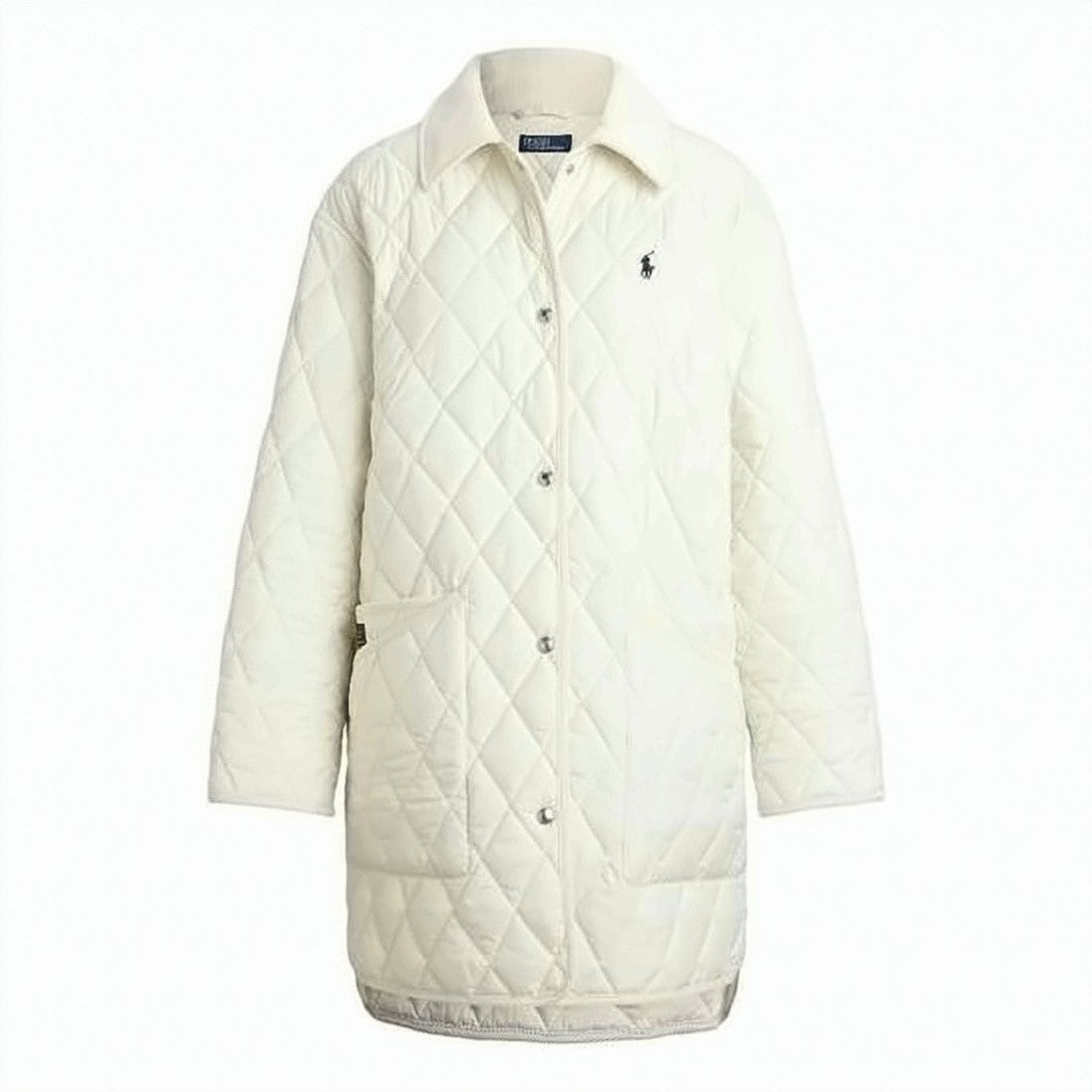 Polo Ralph Lauren Diamond Pattern Quilted Long Jacket