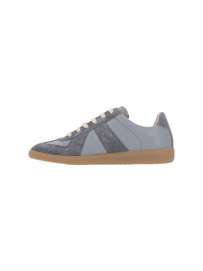 Maison Margiela Streamlined Grey Sneakers With Contemporary Design