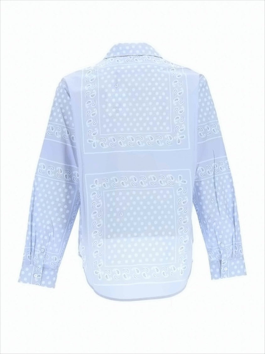 Jacquemus Patchwork Long-Sleeve Shirt With Classic Collar