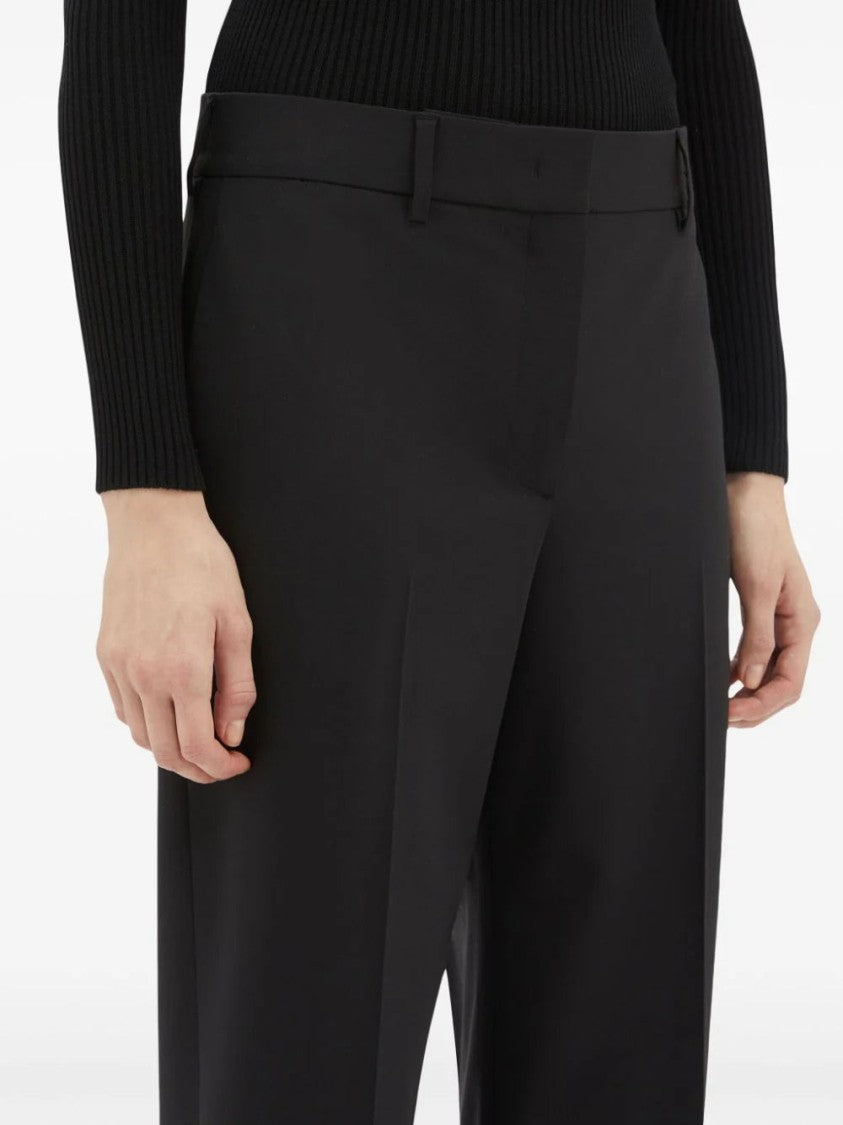 Msgm Tailored Cotton Trousers