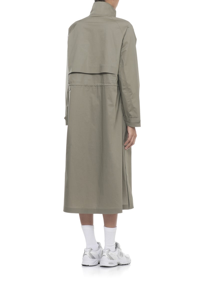 K-Way Green Barbrein Cotton Raincoat