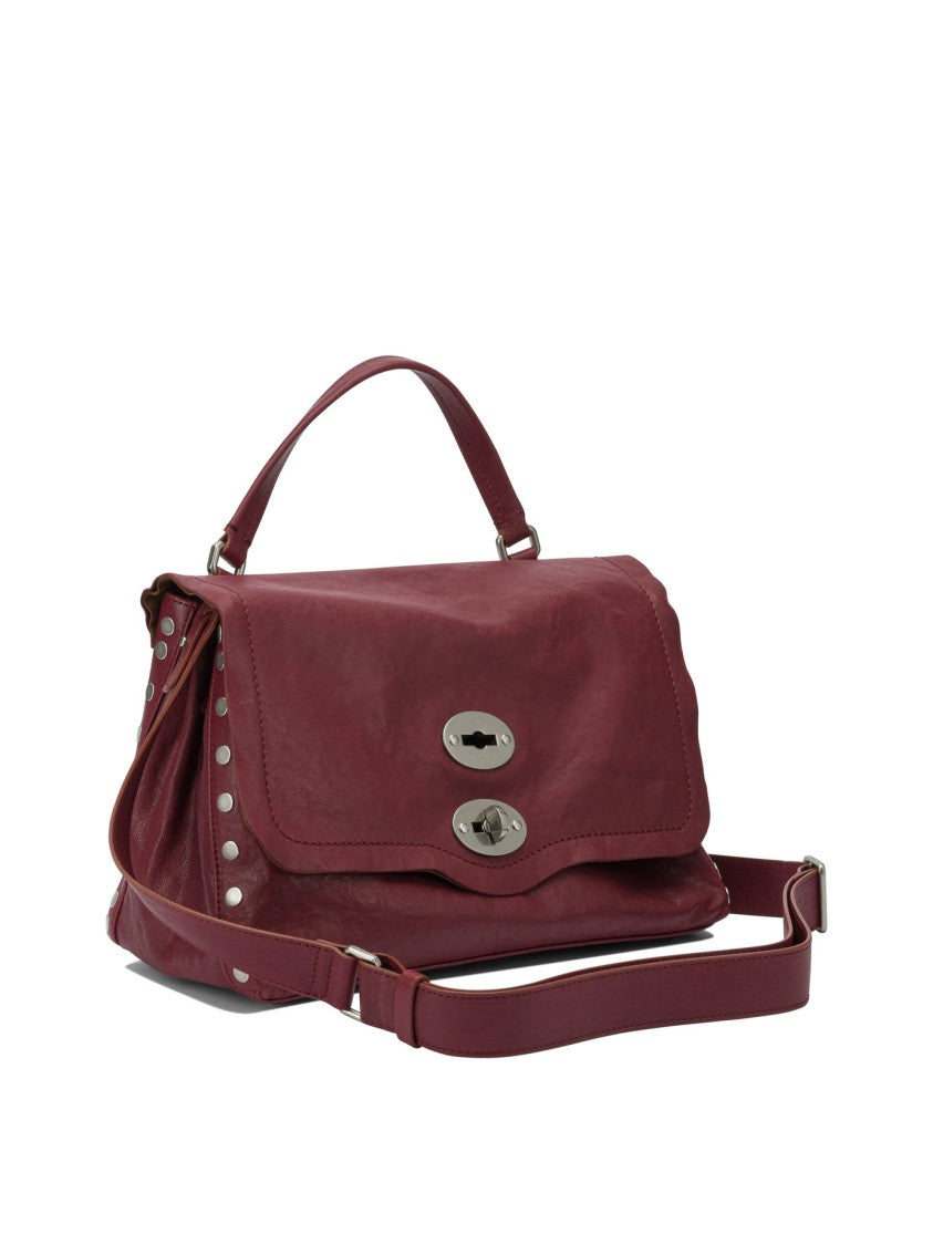 Zanellato Structured Red Cow Leather Handbag