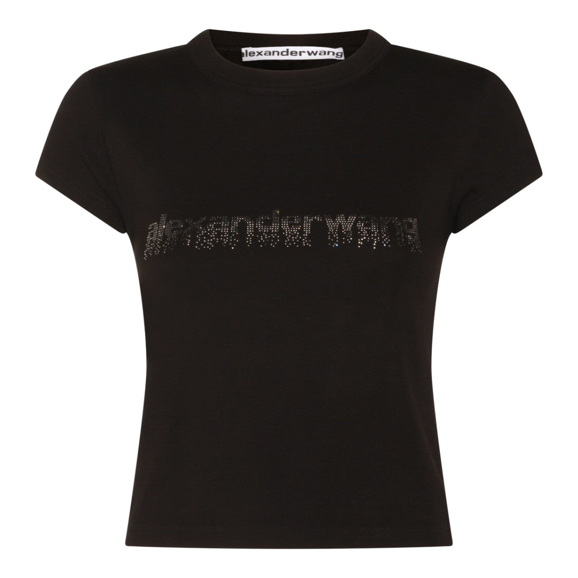 Alexander Wang Black Cotton T-Shirt