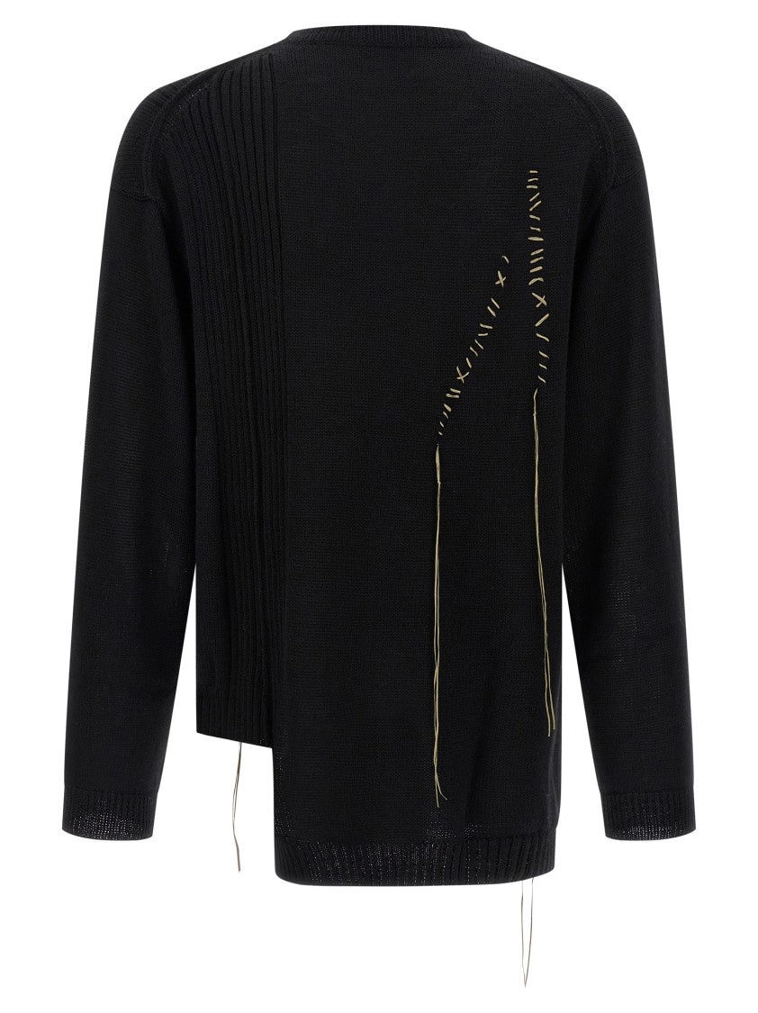 Yohji Yamamoto Hem Wool Sweater