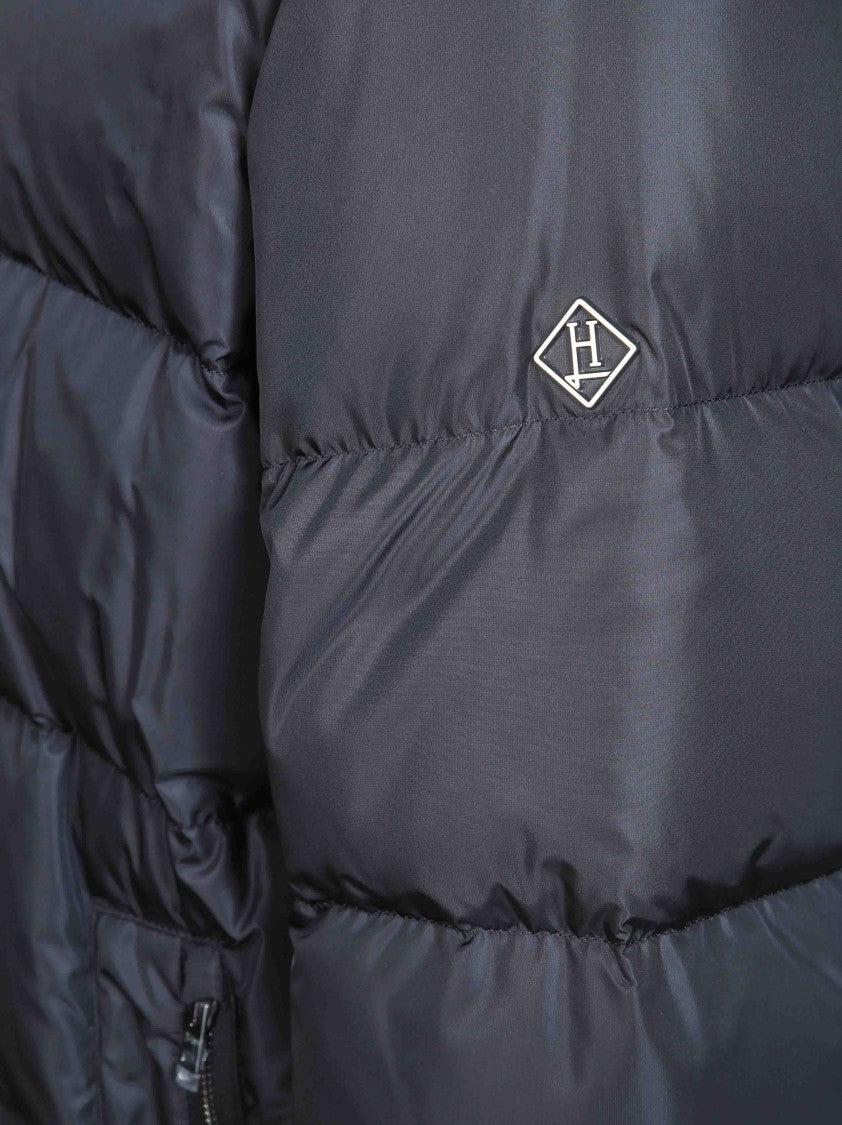 Herno High Collar Quilted Down Jacket