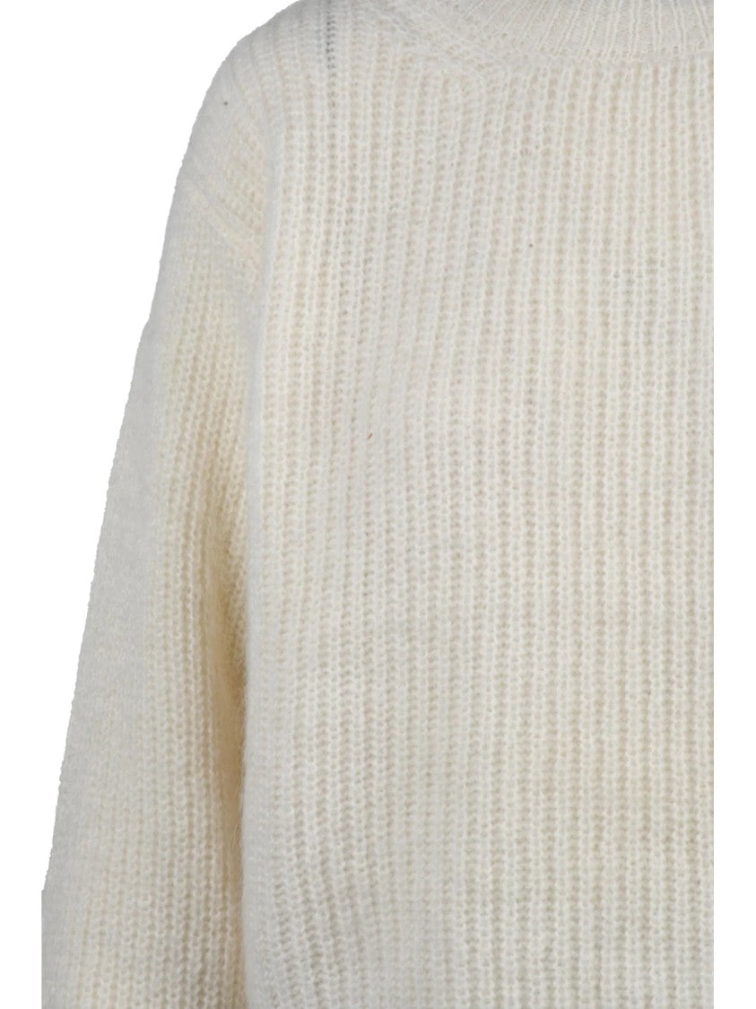 Jucca Crew Neck Knit Sweater In Luxurious Fiber Blend