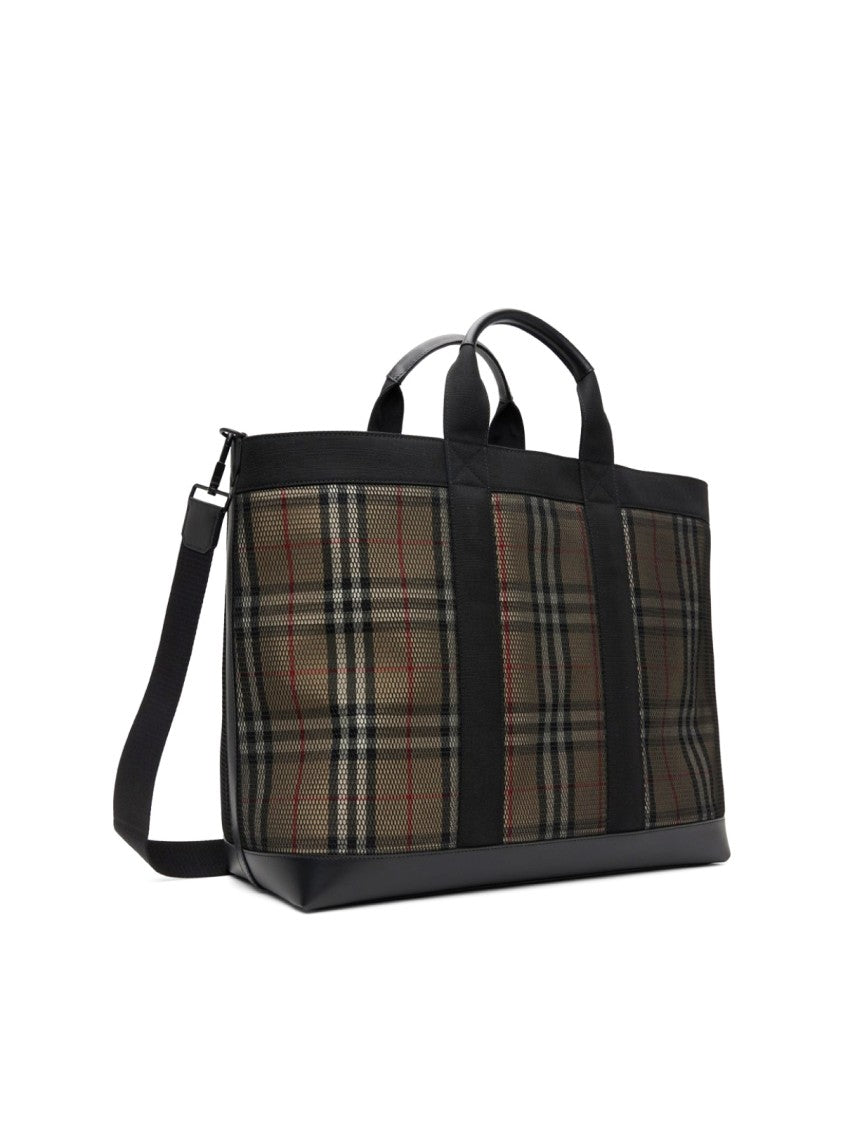Burberry Ormond Check Tote Bag