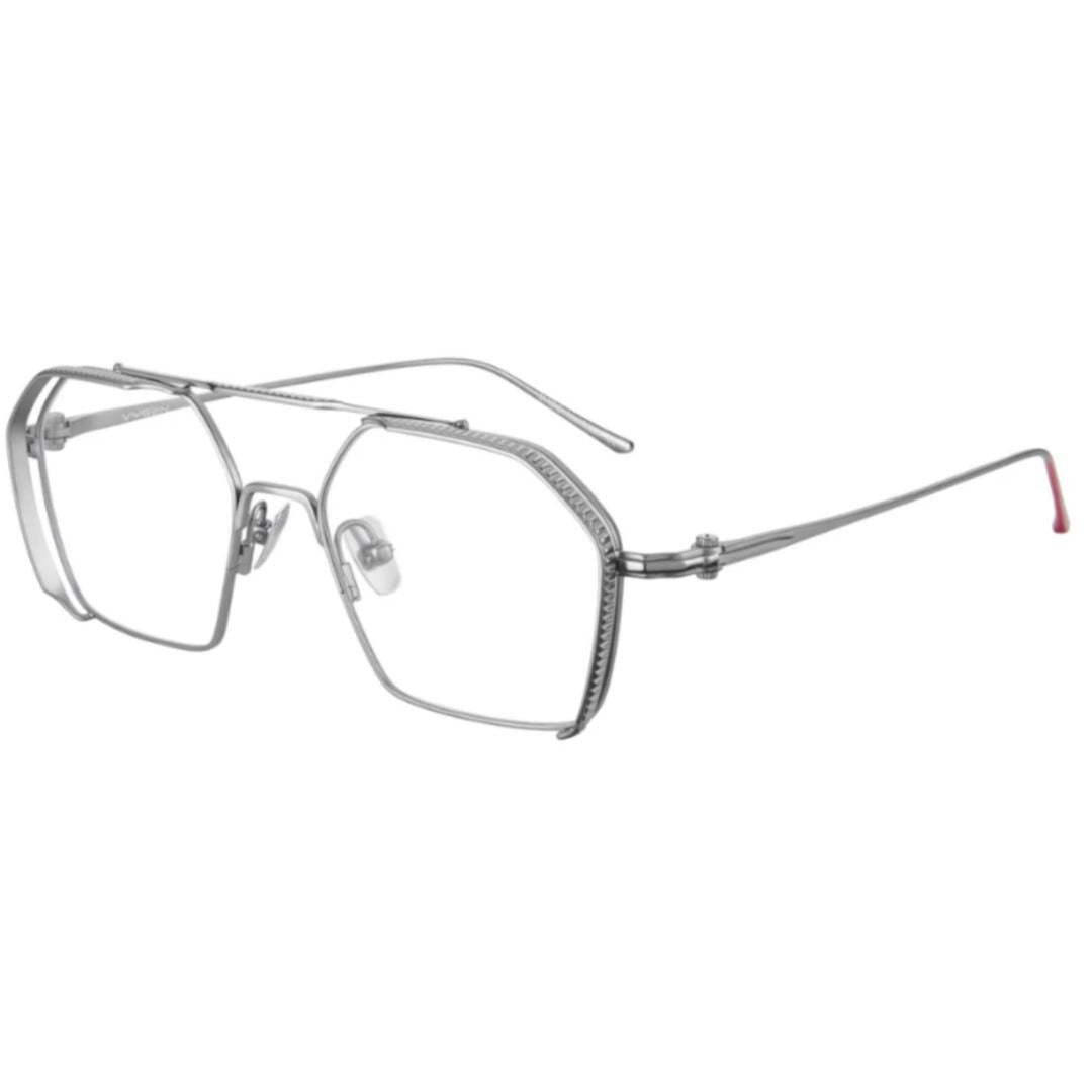 Vysen Koyv Collection Kv-3 Hexagonal Titanium Eyeglasses