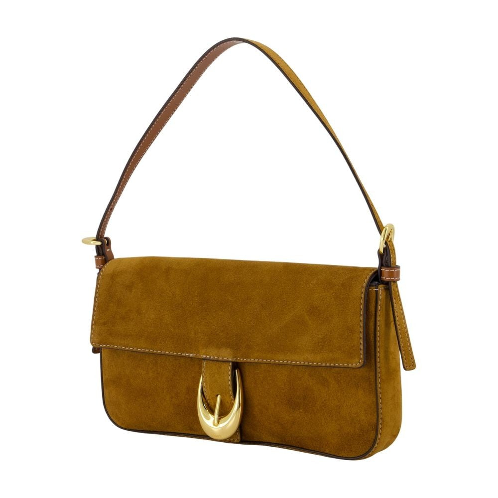 Staud Harlow Shoulder Bag - Leather - Brown