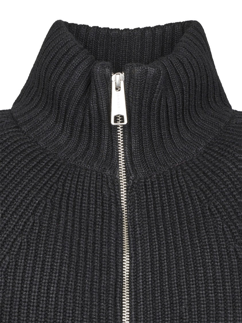 Carhartt Wip Banley Chunky Ribbed Quilted Sweater Jacket