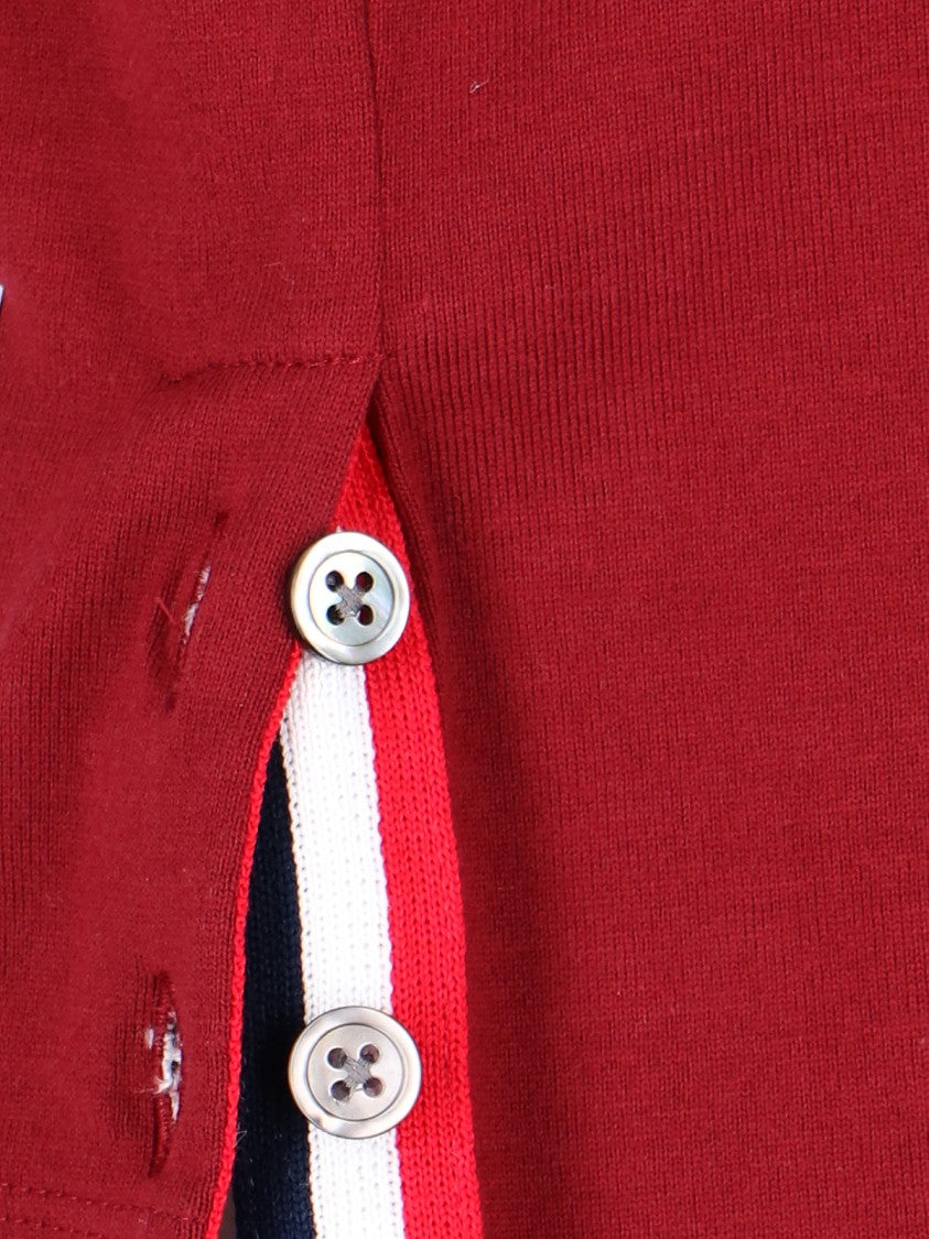 Thom Browne Ringer T-Shirt – Red