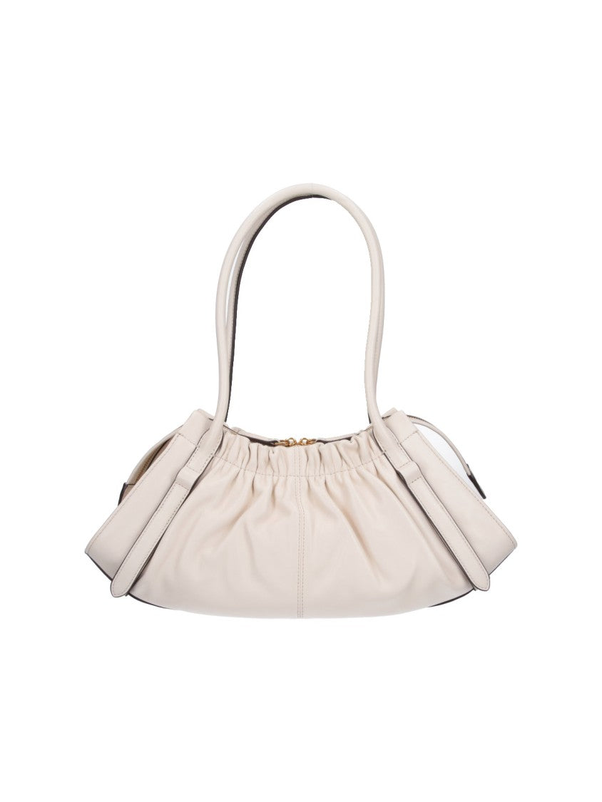 Marc Jacobs Cream The Christina Gathered Shoulder Bag