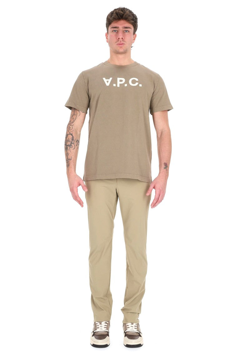 A.P.C. Khaki Grand Vpc Organic Cotton T-Shirt