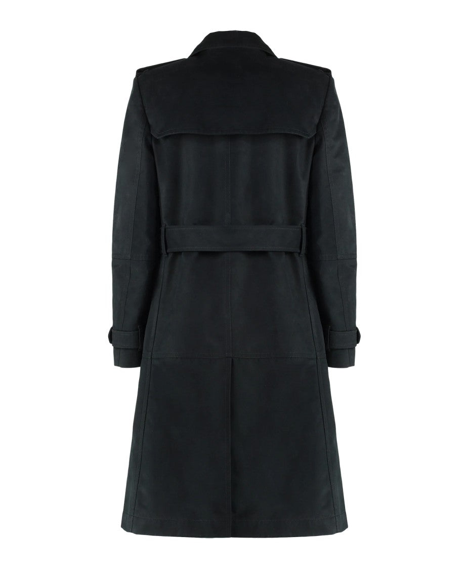 Burberry Double-Breasted Classic Trench Coat With Epaulets