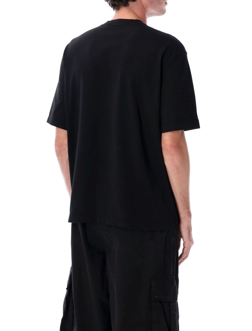 Stone Island Compass Patch Cotton T-Shirt